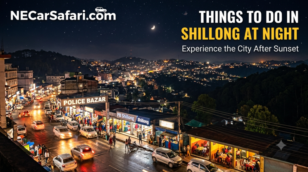 shillong during night time